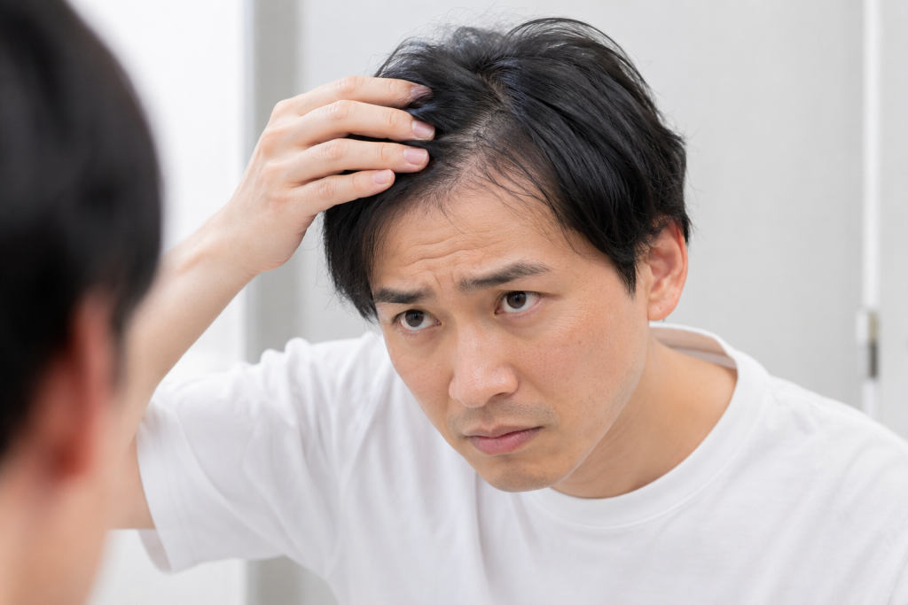 東京の植毛コラム「甲状腺機能低下症の脱毛の特徴」
